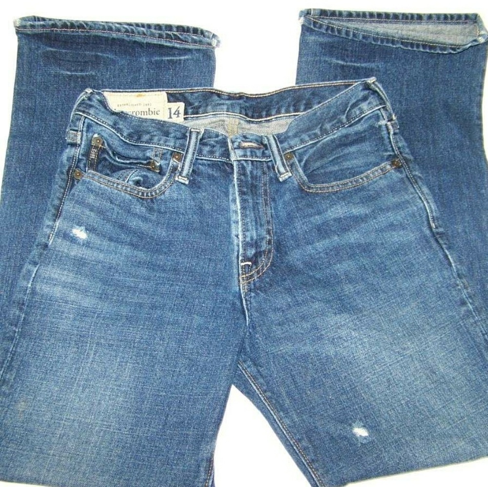 Abercrombie Jeans  Sz 14 Distressed